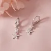 Summer Flower 925 Silver Needle Stud Earrings for Women 2022 New Style Earrings, elegant and high-end, with a niche design sense Specification image